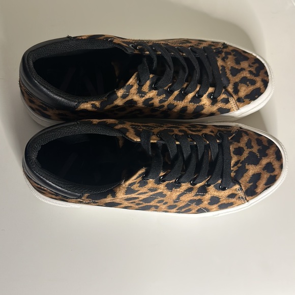 ZARA Leopard Print Sneakers 6.5 Like New! - Picture 15 of 15
